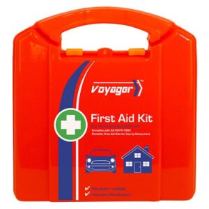 VOYAGER 2 Series Plastic Neat First Aid Kit 17.5 x 7 x 19cm Customers also search for: First Aid Kits Australia K100M3, Livingstone FAKCONTRA, Trafalgar 101288, Uneedit F29-V,  F29-V