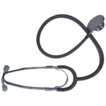 Stethoscope Dual Head Economy Black