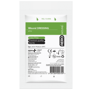 AEROWOUND #14 Wound Dressing 12 x 12cm Bag/12 Customers also search for: Dressing VX2214, First Aid Only 2-005-001, Medique 6381B, Sentry WD002, SURVIVAL WOUND14, Trafalgar 856730,  D7,  D7-BULK,  22950,  2090,  2090,  13070031,  10204049