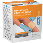 AEROFOAM Non-Adhesive Foam Dressing 10 x 10cm