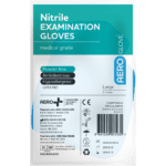 AEROGLOVE Large Nitrile Powder-Free Gloves Pair/2