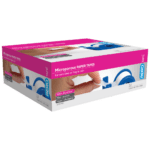 AEROTAPE White Microporous Paper Tape with Dispenser 1.25cm x 9.1M