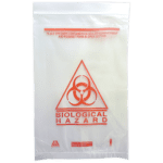 AEROHAZARD Biohazard Clinical Waste Bag 255 x 160mm