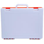 AEROCASE Medium/Large White and Orange Rugged Case 34.5 x 26.5 x 9.8cm (for AFAK5C)